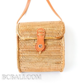 Passport Rattan Sling Bags Hand Woven Bali Best Quality